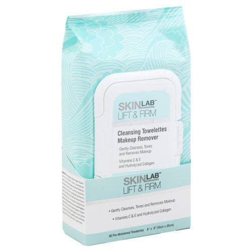 SkinLab Cleansing (60 Count) Towlettes Makeup Remover - ADDROS.COM